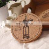 Bottle Opener Pattern Cork Coaster Wooden Craft Home Decorations 3styles thumbnail-3