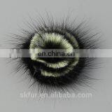 Fluffy and Cute Factory Price Mink or Fox Fur Flowers thumbnail-4