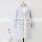 Fashion Women Winter Wool Coat With Long Sleeves thumbnail-5