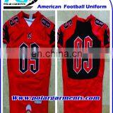 Custom Design Sublimated American Football Uniforms thumbnail-1