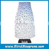 Red Plaid Selected Materials Personalized Beer Coolies thumbnail-3