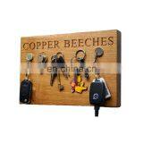 Popular 2017 Wooden Magnet Key Panel Hook With Customized Logo for Gift thumbnail-1