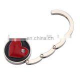2015 Latest Foldable Custom Design Tourist Souvenirs Metal Handbag Hooks Bag Holder for Tables thumbnail-2