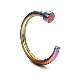 Wish Hot Shop Manufacturers Direct Ear Studs, Body Piercing Accessories, Earrings, Nose Studs, Nose Rings, Foreign Trade Ornaments, Titanium Steel. thumbnail-4