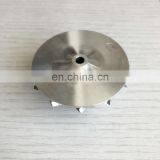 TD04HL 41.58/56.02mm 6+6 Blades Turbocharger Billet/milling/aluminum 2618 Compressor Wheel for 707114-0001 I-VECO thumbnail-3