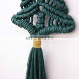 Christmas Home Wall Decoration Hand Made Macrame Cotton Rope Christmas Tree Hanging Boho thumbnail-4