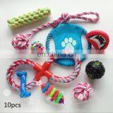 Amazon Hot Selling Pack Pet Toy Set Durable Dog Rope Chew Toy Pet Toys thumbnail-2