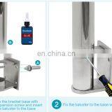 Wall Mounted Handrail Bottom Bracket Stainless Steel Hardware Support thumbnail-5