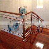Wholesale Fittings Design Indoor Outdoor Metal Railing Balustrade Luxury Stair Case Handrail thumbnail-7