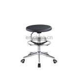 Furniture Swivel pu Leather Adjustable Lab Bar Stools Chair With Wheels thumbnail-5