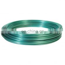 Green PVC Coated GI Wire