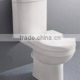 Washdown Soft Close Modern White Color Dual Flushing System Two Piece Western Toilet thumbnail-2