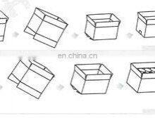 DZF-5050A Hualian Box Flap Folding Machine Semiautomatic Bottom Flap Carton Sealer thumbnail-4