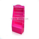 phone earplug cardboard peg hook display stand racks