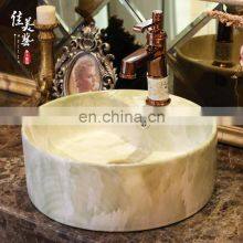 Marble Round Europe Type Washbasin on Stage of Pottery and Porcelain thumbnail-3