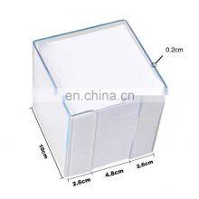 Cheap Customized Acrylic Cube Memo Holder