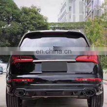 High Quality Diffuser For Ordinary Audi Q5 Change to SQ5 Style Shining Star Rear Diffuser 2018-2020 thumbnail-3