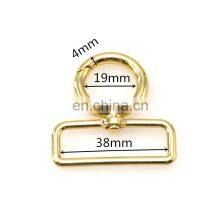 Good Polished Shiny Gold Color Zinc Alloy Metal Snap Hooks Spring Buckle Carabiners For Bags thumbnail-4