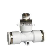 Pneulead High Quality Fittings Male Thread Tee R1/4 Plumbing PPR Pipe Fittings T Shaped Connector thumbnail-1