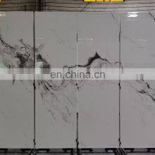 Sintered Stone Dining Table White Marble Slabs 800x2600mm thumbnail-3