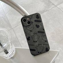 Diy All Inclusive Fine Hole Leather Pattern Duckling Fancy Mobile Phone Cases Sublimation For I Phone 7 8P X 11 12 13 14 Pro Max thumbnail-1