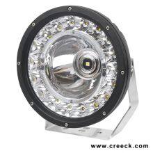 9 Inch 142W 3-IN-1 Truck Round LED Driving Spotlight With DRL thumbnail-1
