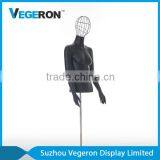 Half Body Female Torso Mannequin With Metal Head thumbnail-5