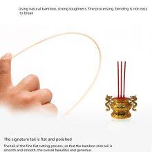 Wholesale Bamboo Stick Wholesale Incense 1.4mm Bamboo Stick Bamboo Incense Core Round Bamboo Stick Bamboo Stick With Gum Powder thumbnail-1