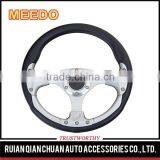 Fashion Style Universal Auto Accessories PU Red/Blue/Black 350mm/14inch OEM Modified F1 Racing Car Steering Wheels for ATV UTV thumbnail-1