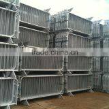 Galvanized & Powder Coated Pedestrian Control Barrier