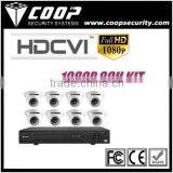 H.264 Full 1080P HD-CVI Resolution IR 8CH Indoor System