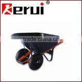 China Factory Complete Production Line Heavy Work Large Plastic and Metal Wheelbarrow With Competitive Price thumbnail-3