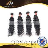 Cheap Price Virgin Remy Peruvian Black Color Afro Wave Human Hair Extensions thumbnail-2