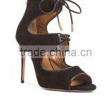 Guangzhou Shoes Factory Large Size Sandals for Woman, Hand Made New Shoes 2016 thumbnail-1