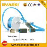High Quality OME and ODM New Style High Quality I6/micro 2 in 1 Usb Date Cable thumbnail-6