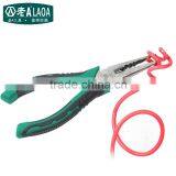 LAOA 6 Inch CR-V Steel Long Nose Electricians Wire Stripper Pliers Finishing Pliers thumbnail-1