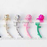 Vintage Stereo Rose Earrings Paint Piercing Stud Earrings Punjabi thumbnail-4