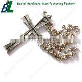 Cheap Zamak Cross Pendant Medal for Jewellries thumbnail-1