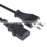 Italy 3 pin plug to IEC C13 female power cord IMQ certification