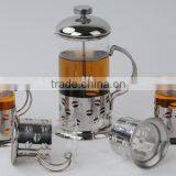 Luxury SS Borosilicate Glass French Press,coffee Plunger,coffee Maker