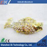 OEM 2015 New Design Diamond Fish Shape Usb Flash Drive