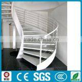 Modern Residential Indoor Steel Wood Curved Staircs thumbnail-5
