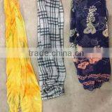 Scarf Accessories Grade A China Factory Directly Sale Premium Mixed Warehouse Bulk Wholesale Second Hand Used Clothing thumbnail-1