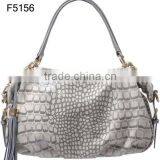 2012 New Fashion Croco Skin Leather Bag Ladies Handbag ! thumbnail-1