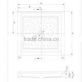 Rectangle Acrylic Shower Base,australia Shower Bases,bathroom Tray thumbnail-5