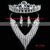 Big Custome Rhinestone Engagement Jewelry Set for Wedding thumbnail-1