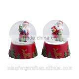 Poresin Christmas Santa Claus Music Snow Globe thumbnail-2
