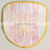 Woven Badge With Deep Blue Background for Coal Factory Workwear thumbnail-2