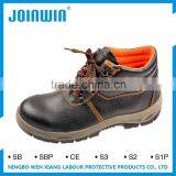 Anti-Puncture PU Injection Slip Suede Leather Safety Shoes thumbnail-1