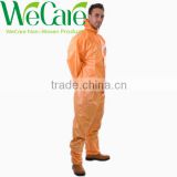 Disposable working orange workwear
